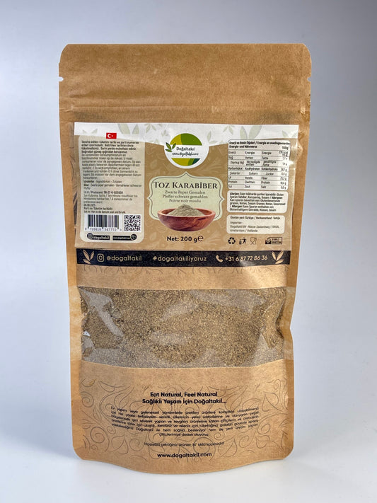 Ground Black Pepper – Toz Kara Biber - 200gr