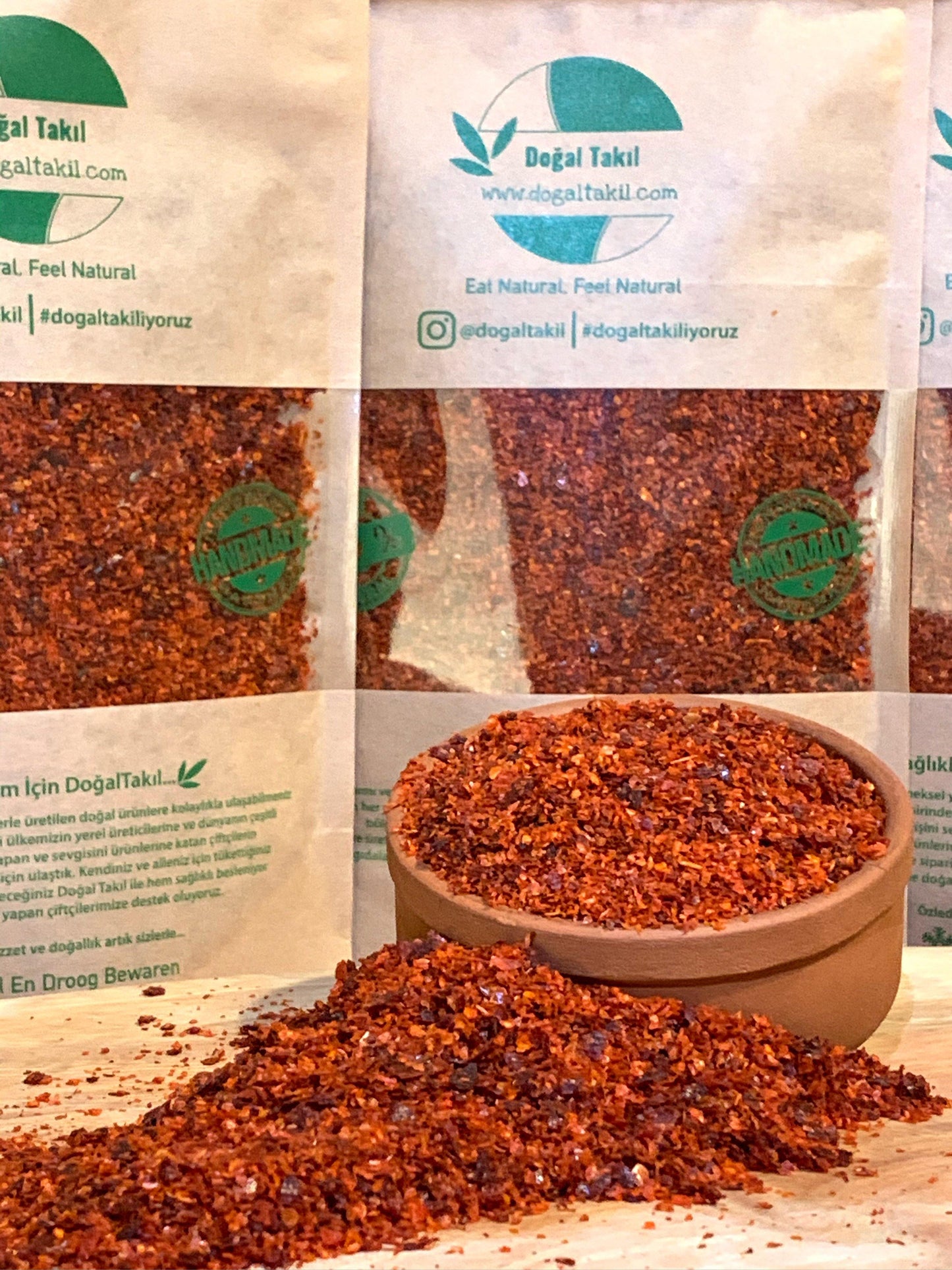 Antep Sweet Chili Flakes - Tatlı Pul Biber - 200gr